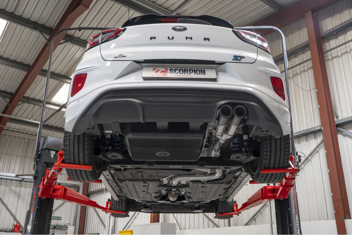 Scorpion Predator GPF Back Systeem Ford MK2 Puma ST 4