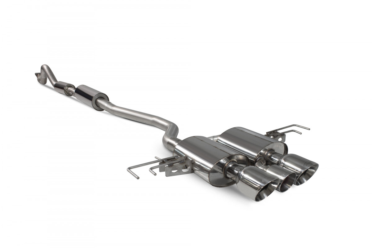Sistema Cat Back Silenziato Scorpion Honda Civic FK8 RHD 01