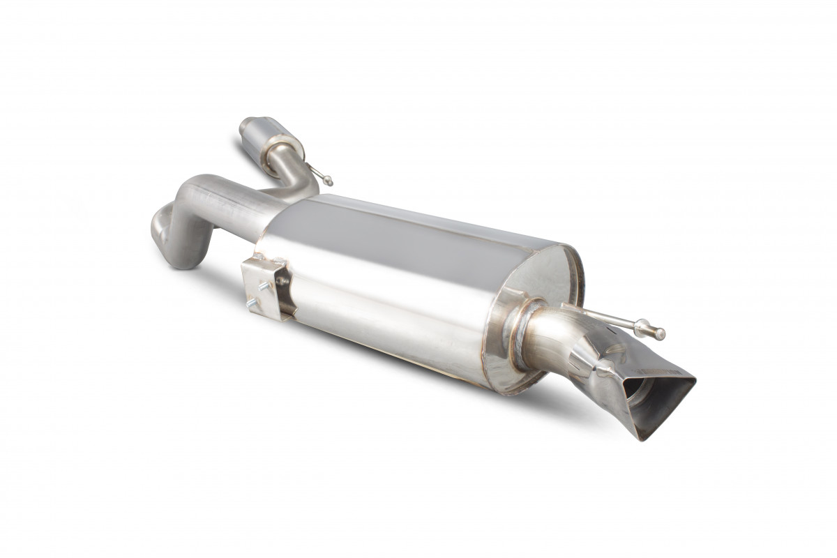 Scorpion Resonated Cat Back system Vauxhall Corsa D VXR 01