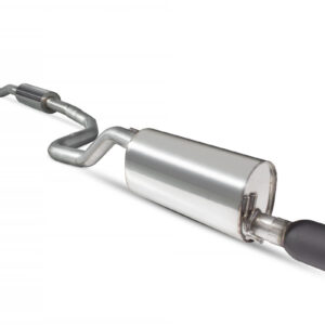 Scorpion Resonated Cat Back system Vauxhall Corsa E 1.0T 01