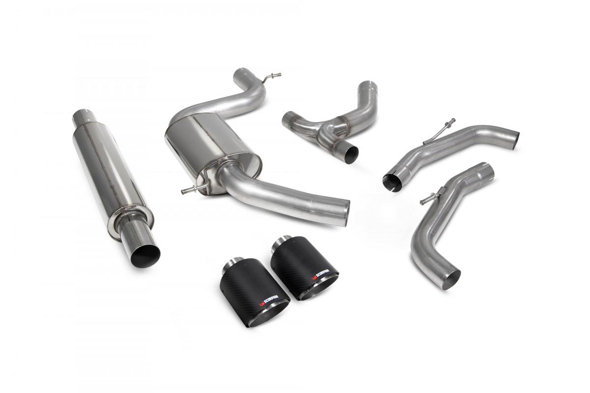 Scorpion Resonated GPF Back System Volkswagen MK8 04
