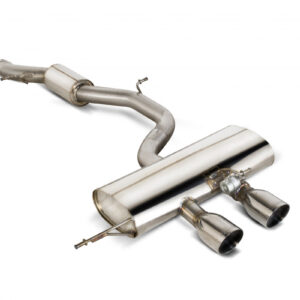 Sistema traseiro de gato ressonado Scorpion VW MK6 Golf R 01