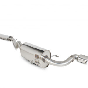 Scorpion Resonated Cat Back System Vauxhall Astra H VXR 1