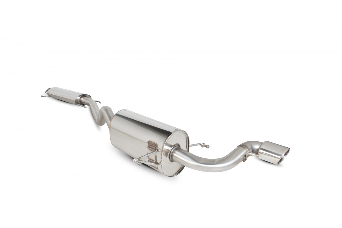 Scorpion Resonated Cat Back System Vauxhall Astra H VXR 1