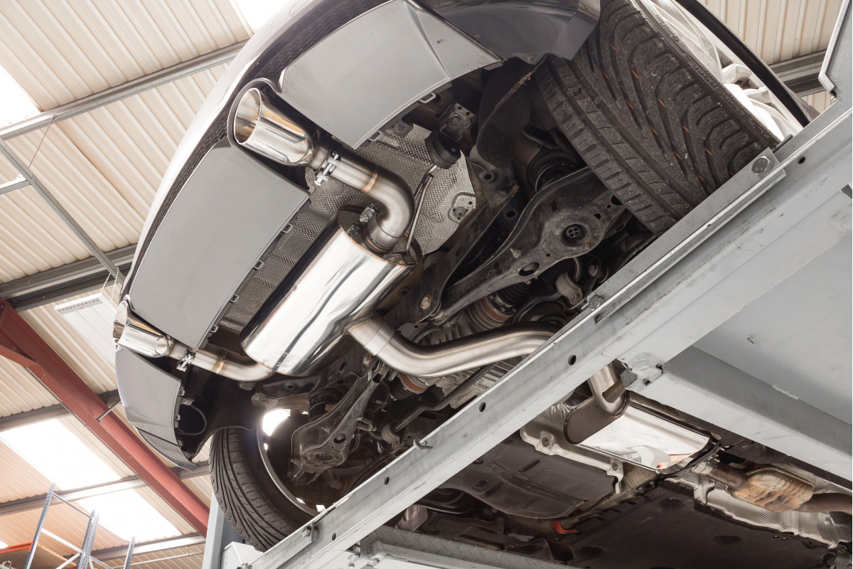 Scorpion Resonerend Cat Back Audi TT MK3 2.0TFSi Quattro 3