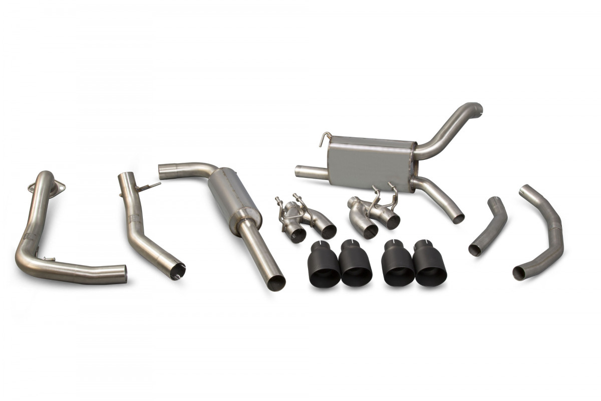 Scorpion Resonant Cat Back System Honda Civic FK2 03