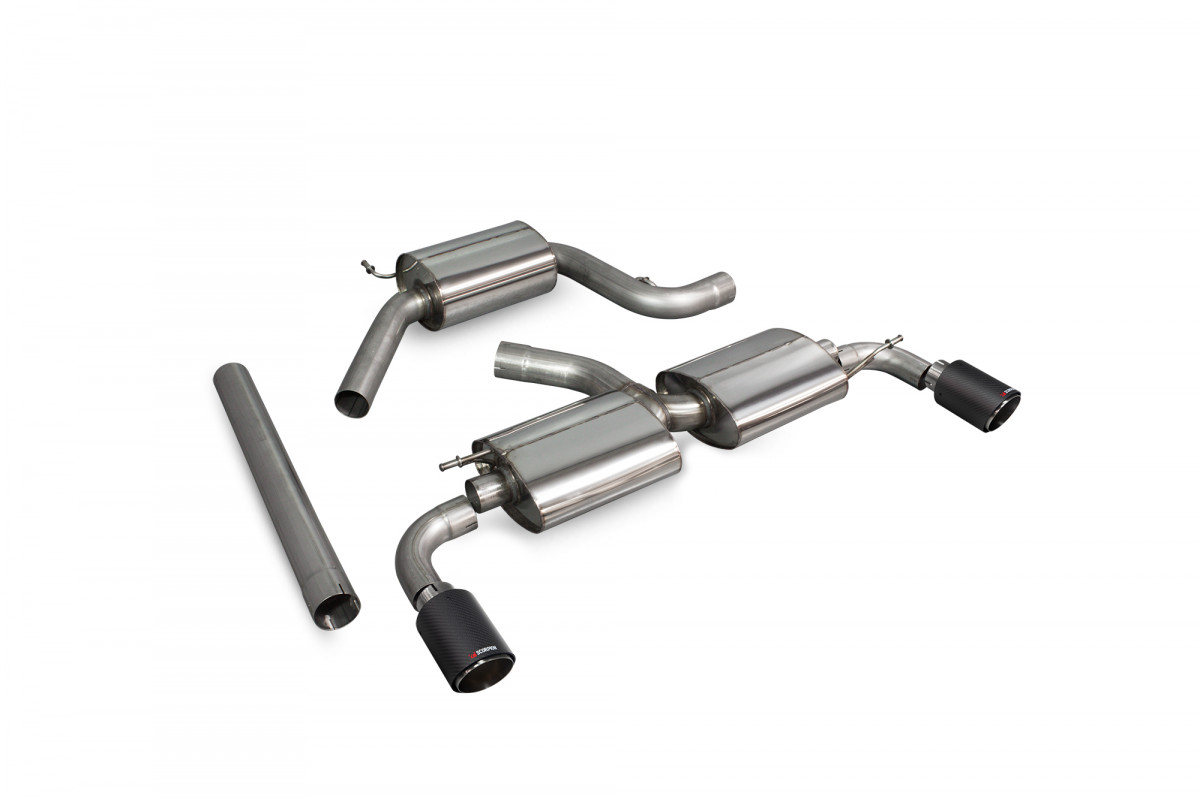 Scorpion Resonant Cat Back System VW Scirocco R 03