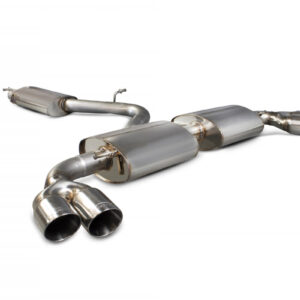 Scorpion Resonant Cat Back system Audi TT MK2 3.2 V6 1