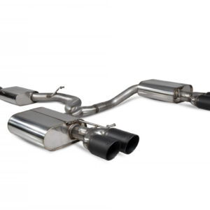 Sistema traseiro de gato ressonante Scorpion VW MK7.5 Golf R 01