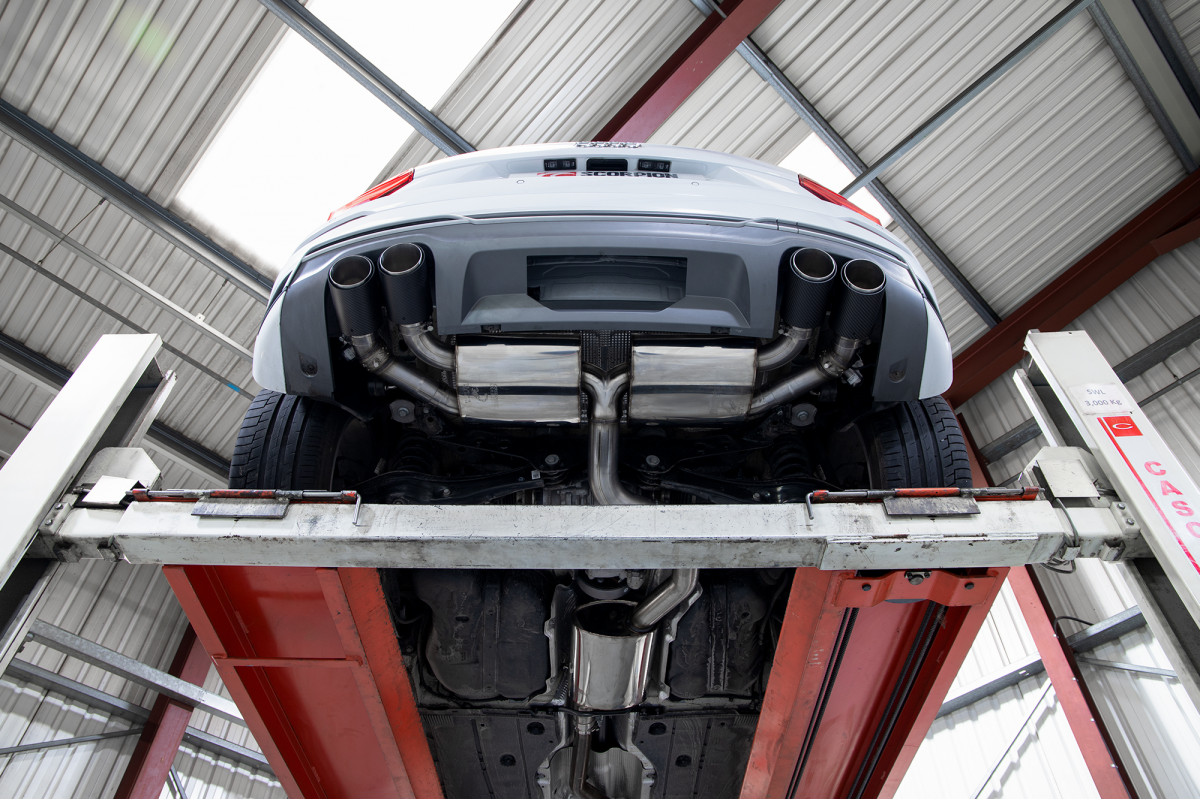 Scorpion Resonant GPF back Audi SQ2 Pre facelift 19 21 3