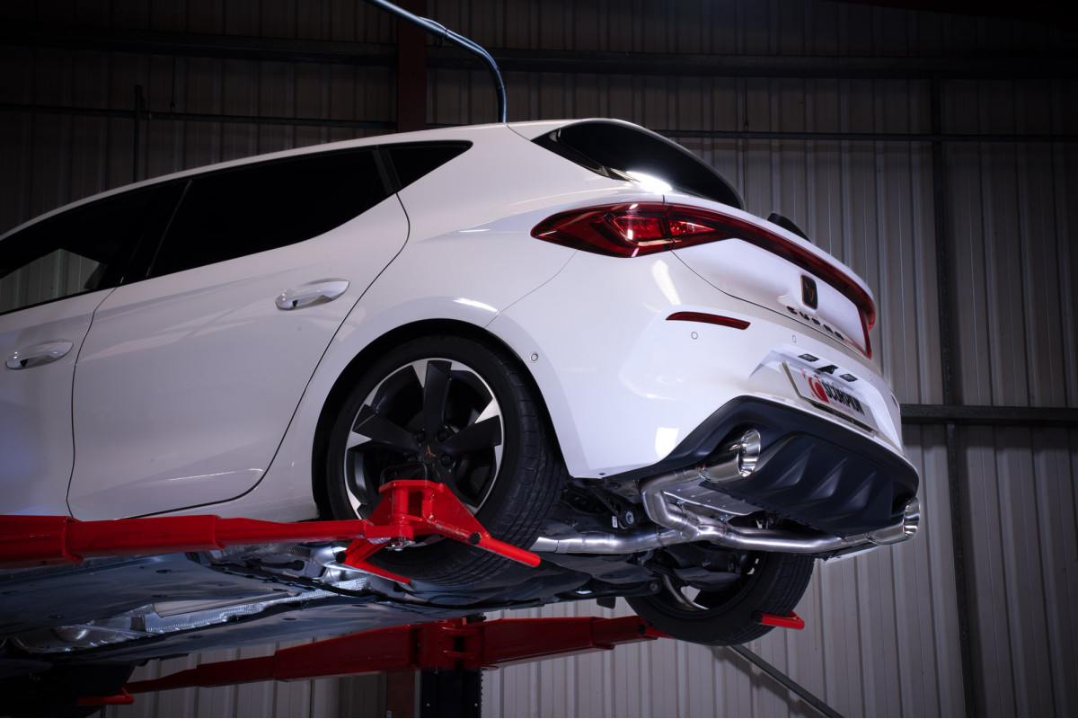 Scorpion Resonant GPF back system CUPRA Leon 245 06