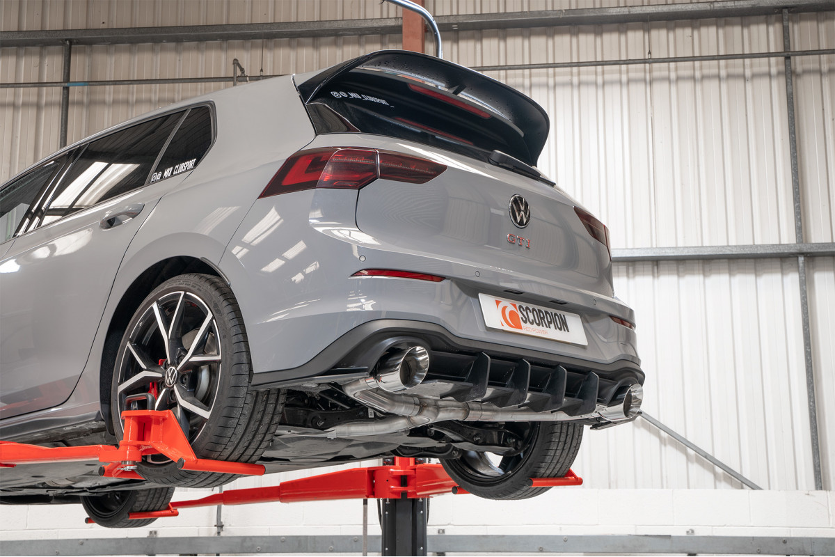 Scorpion Resonant Predator GPF arrière VW MK8 Golf GTI 06