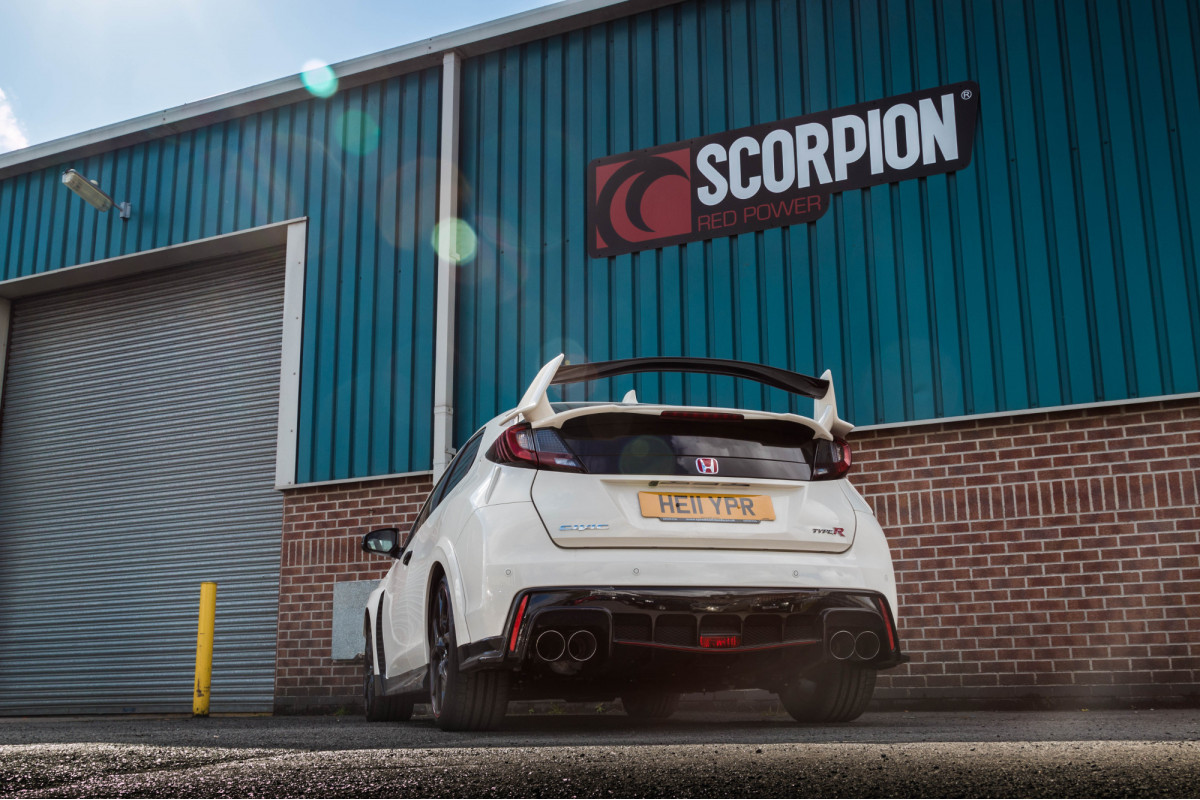 Système catback Scorpion Resonant Honda Civic Type R 05