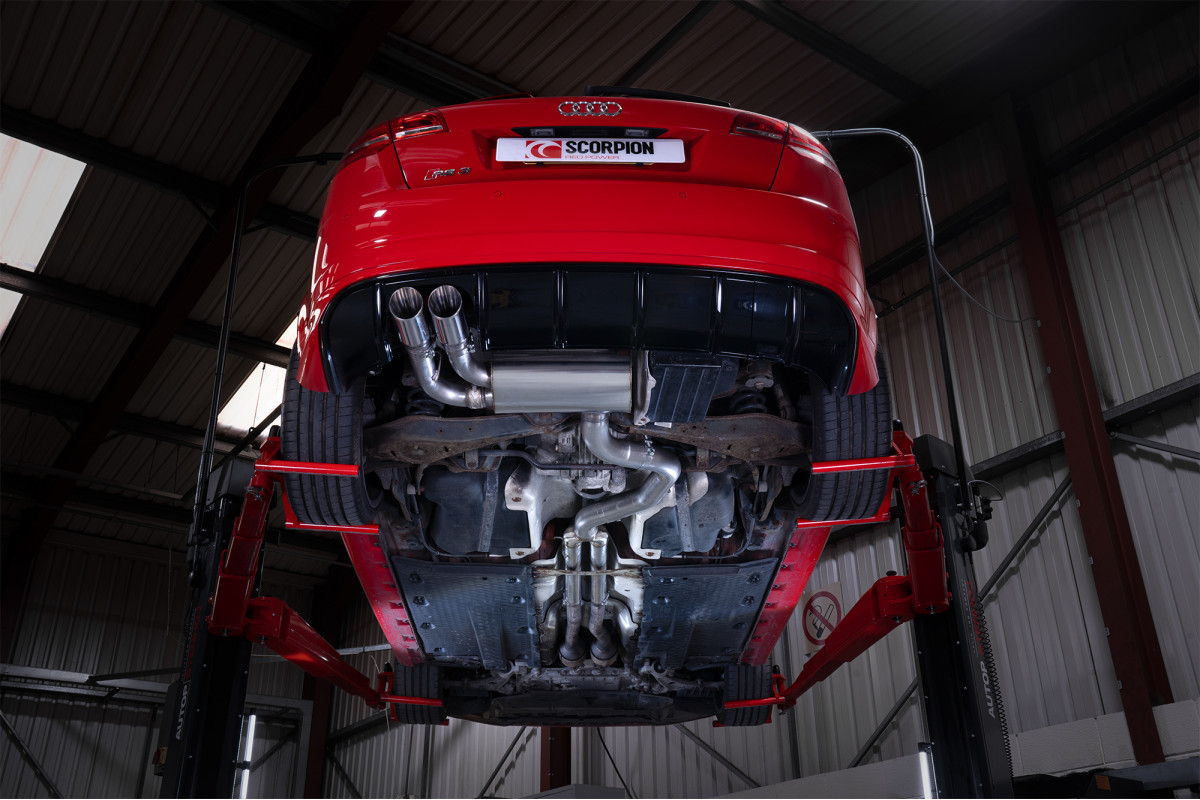 Sistema Scorpion Sportback Audi RS3 8P 2011 2012 04