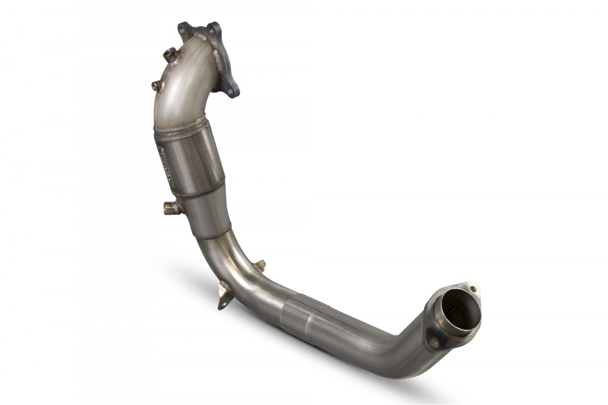 Downpipe catalizzatore sportivo Scorpion Honda Civic Type R FK2 1