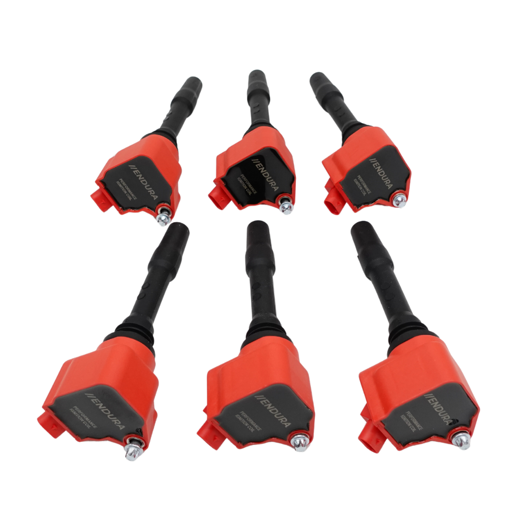 Bobinas de encendido de alto rendimiento Endura MEGADEAL + bujías NGK Racing para BMW B58 (140i/240i/340i/Supra)