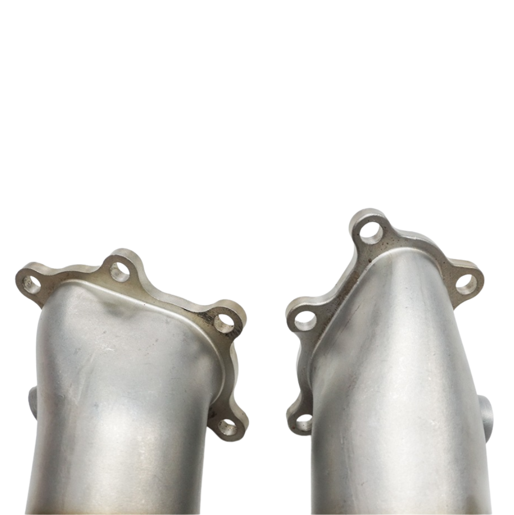 Downpipe 3.5" Nissan GT-R R35 - Gegoten + Hitteschild - Endura Motorsport