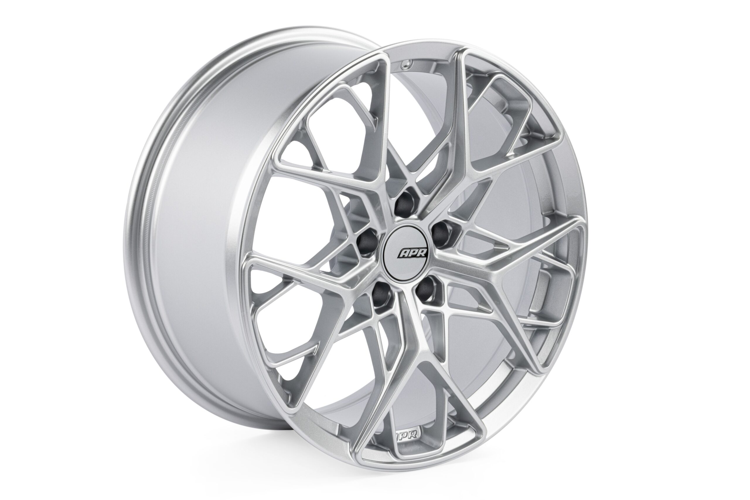 APR - Flujo A02 de color plateado Flujo formado 19 x 8.5 - 5 × 112 ET45