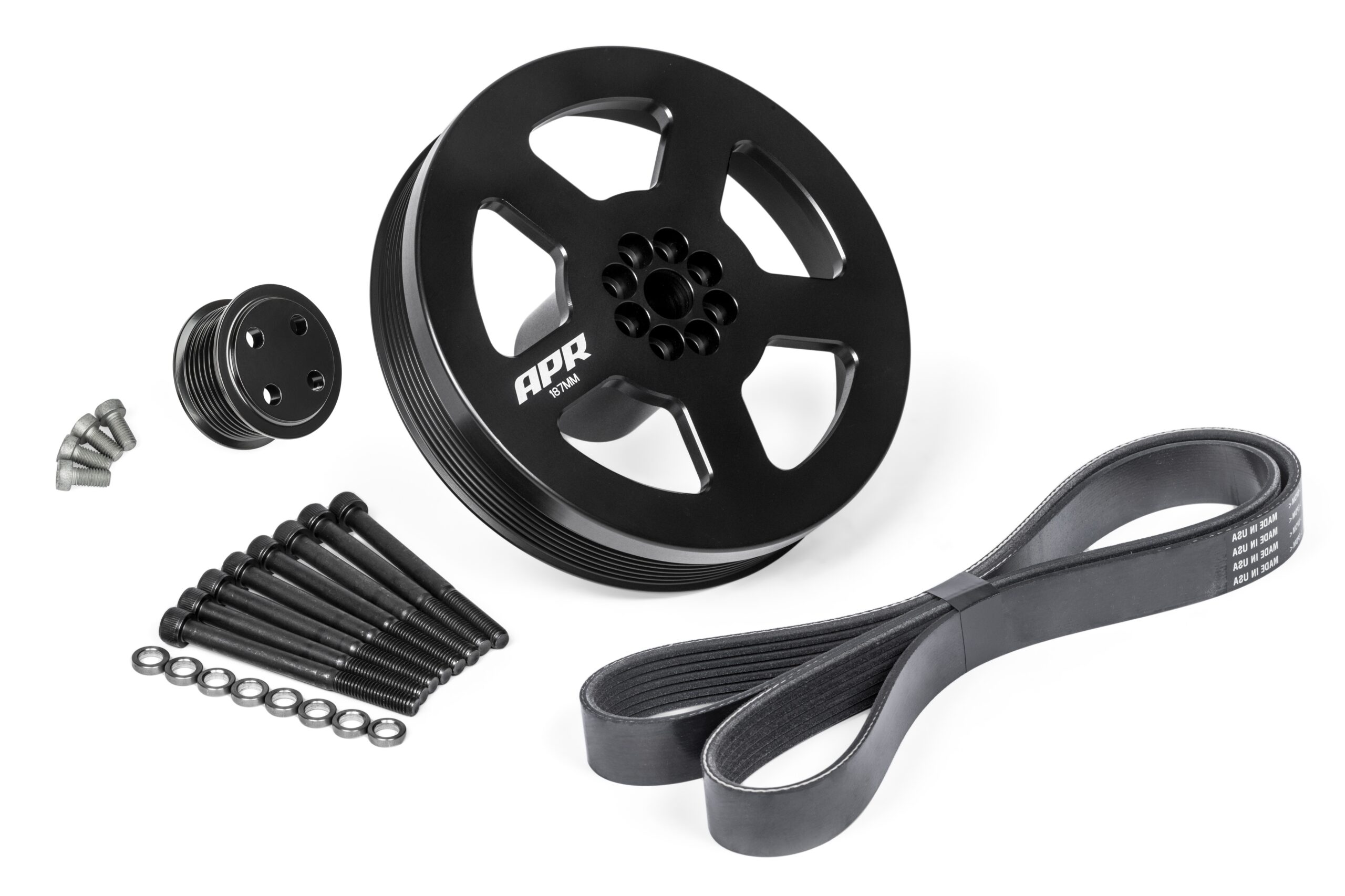 Audi - Kit de poleas del cigüeñal y sobrealimentador para S4 B8 / S5 8T 3.0 TFSI