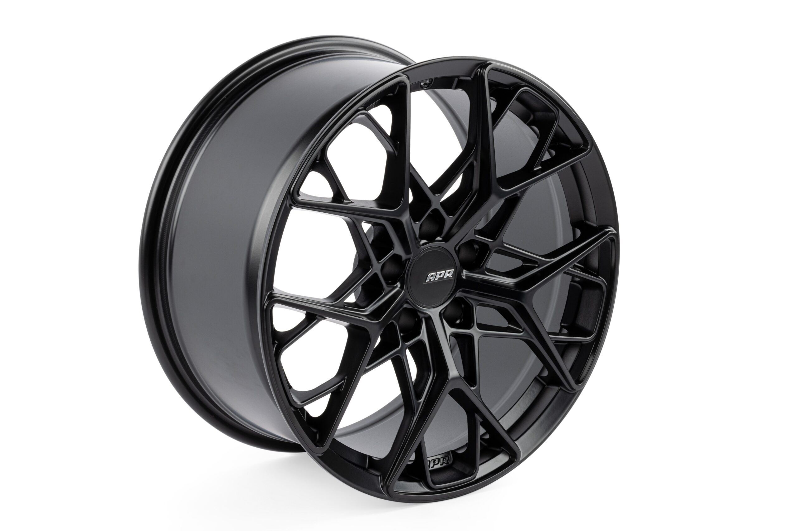APR - FLUJO RIM A02 18 × 8.5, 5 × 112 ET45 en negro
