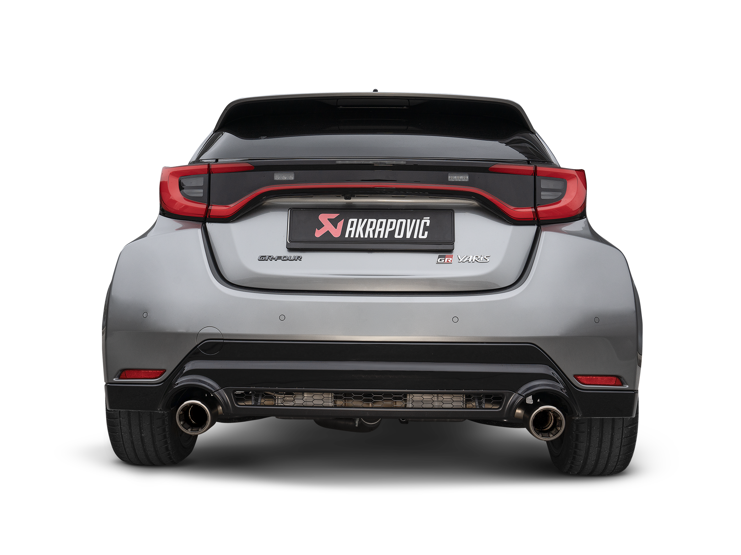 Akrapovic Slip on Race Échappement Système - Toyota Yaris Gr 25+ 3