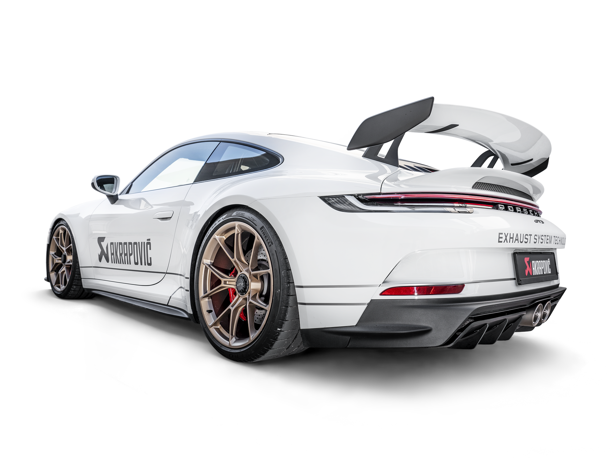 Akrapovic Slip on Race - Porsche 911 992 GT3 GT3 RS 4