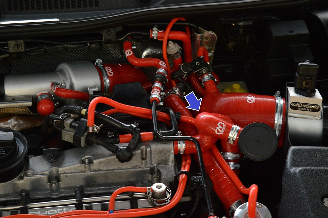 Creations Motorsport Crankcase Breather Pipe Audi S3 8L 4