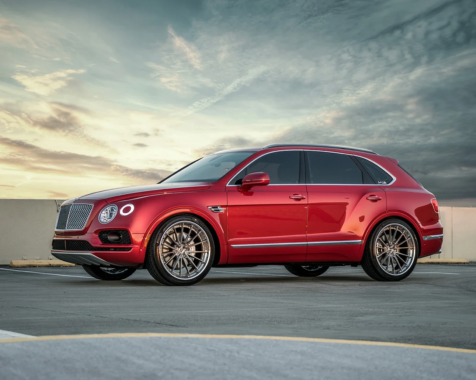 Airmatic lowering for Bentley Bentayga 2