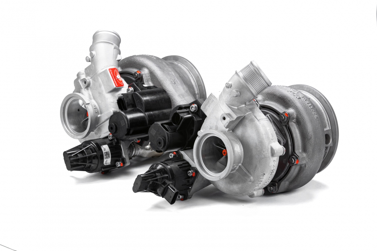 Turbocompressori di aggiornamento TTE1000+ VTG per Porsche 992 Turbo S 2