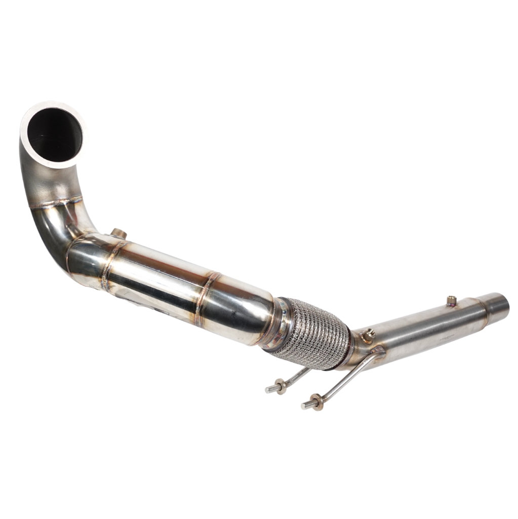 Endura V2 Downpipe 3.5″ Cast Elbow – OPF en Non OPF – Golf 7 / 7.5 GTI, Leon 5F, TT 8S, Octavia 5E – 1.8 / 2.0 TSI EA888.3 MQB