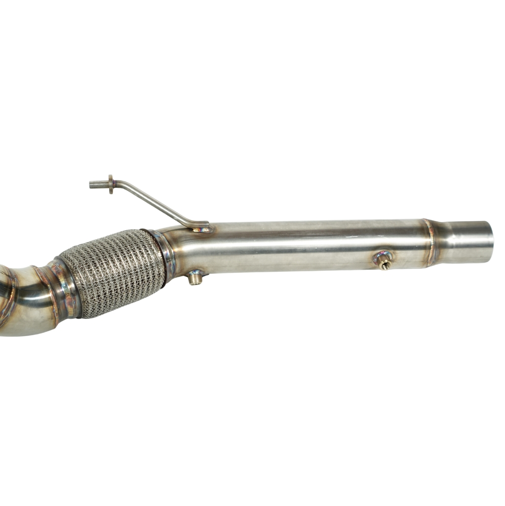 Endura V2 - Downpipe 3.5" Cast Elbow - Golf 7 / 7.5 GTI, Leon 5F, TT 8S, Octavia 5E - 1.8 / 2.0 TSI EA888.3 MQB