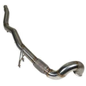 Endura V2 Downpipe 3.5" Cast Elbow - OPF en Non OPF - Golf 7R / 7.5R, Audi S3 8V, Leon 5F 4-Drive - 1.8 / 2.0 TSI EA888.3 MQB