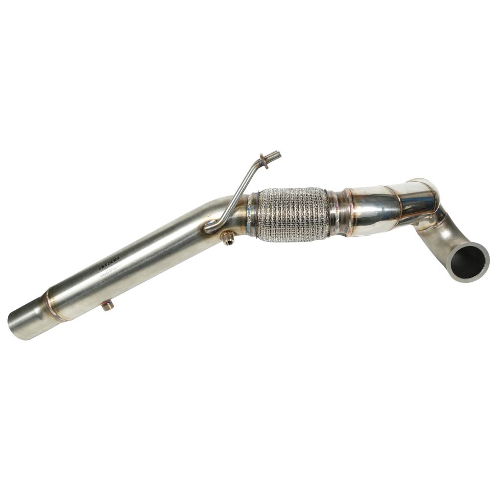 Endura V2 - Downpipe 3.5" Cast Elbow - Golf 7 / 7.5 GTI, Leon 5F, TT 8S, Octavia 5E - 1.8 / 2.0 TSI EA888.3 MQB